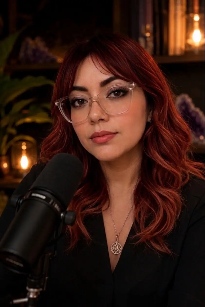 La colaboradora humana en el estudio de Lattia